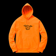 Load image into Gallery viewer, Camylio Monsters In My Head Orange Pullover Hoodie
